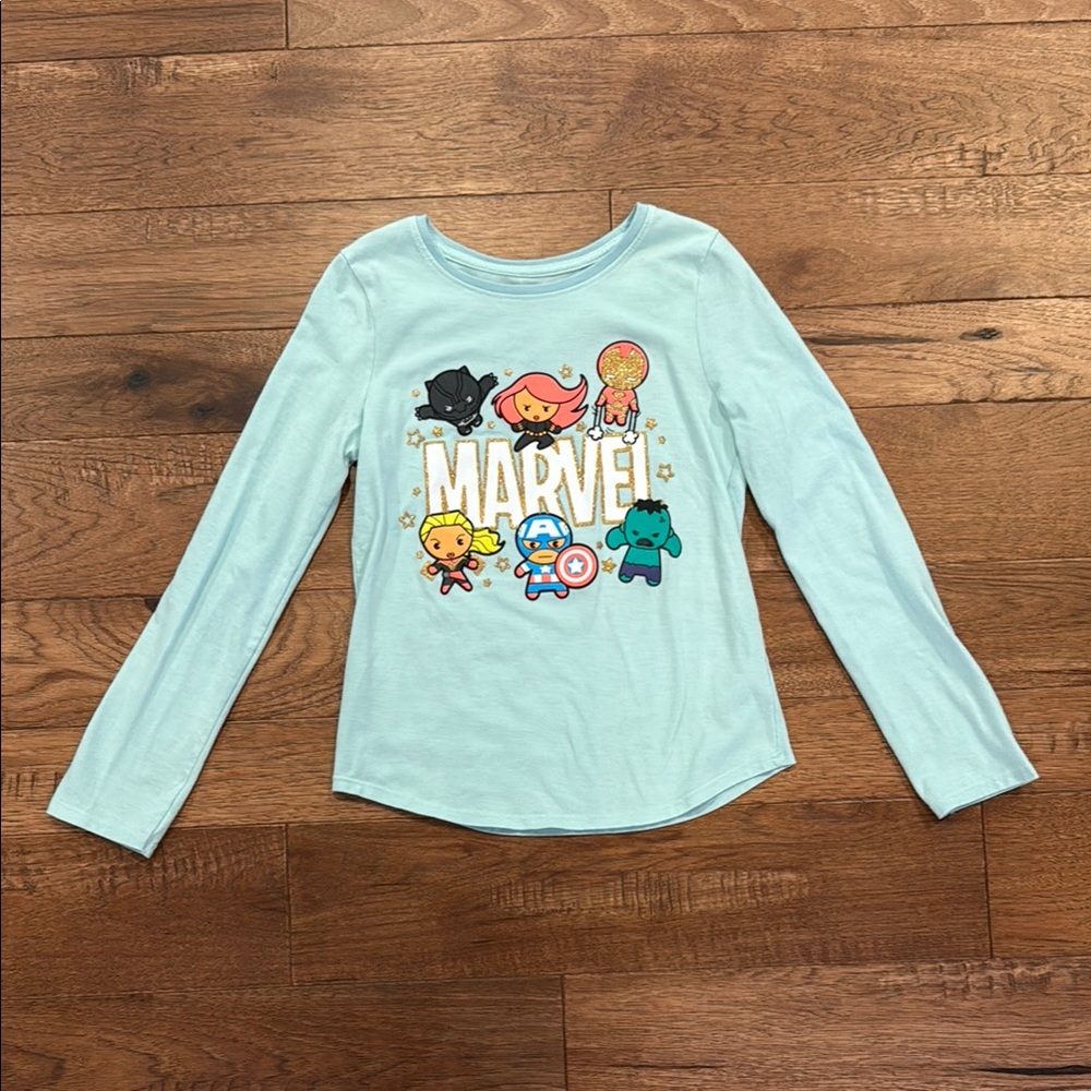 Jumping Beans Girls Marvel Long-Sleeve Shirt - Size 8